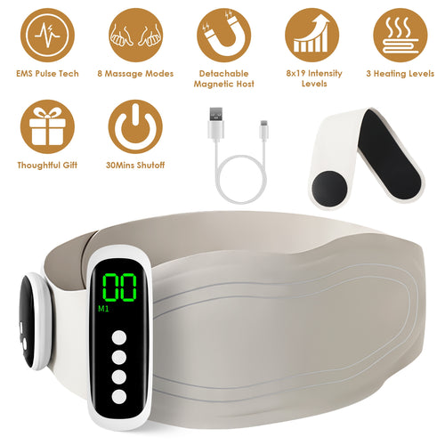 ReliefMaven EMS Heated Lumbar Belt with digital display