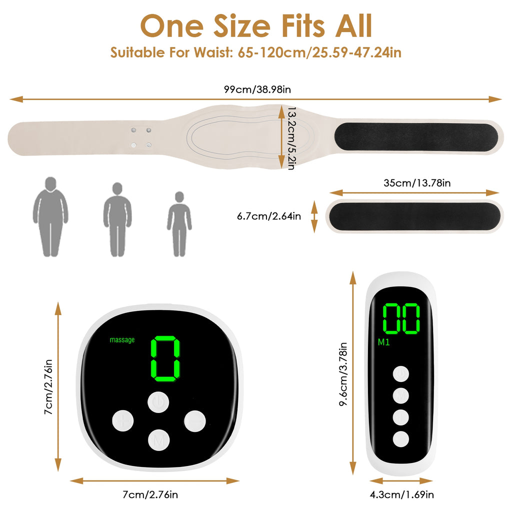 ReliefMaven belt magnetic host and wireless remote