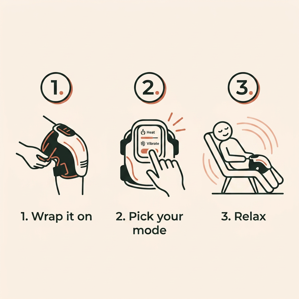 How to use in three steps